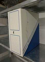 Archivbox 15 cm breit-Vorderansicht