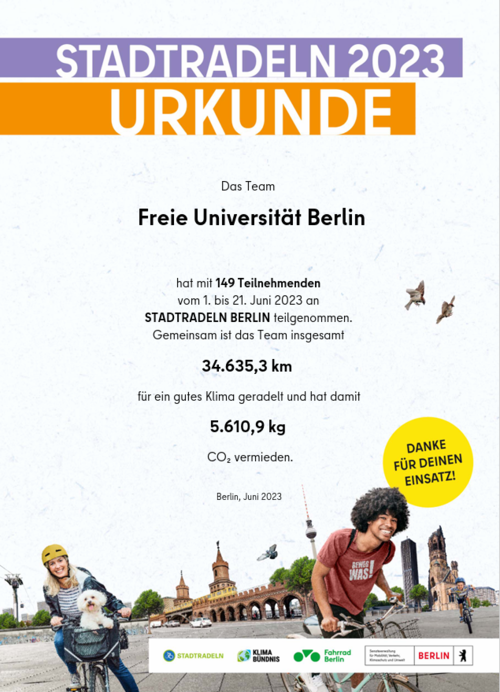 STADTRADELN 2023_Team-Urkunde_