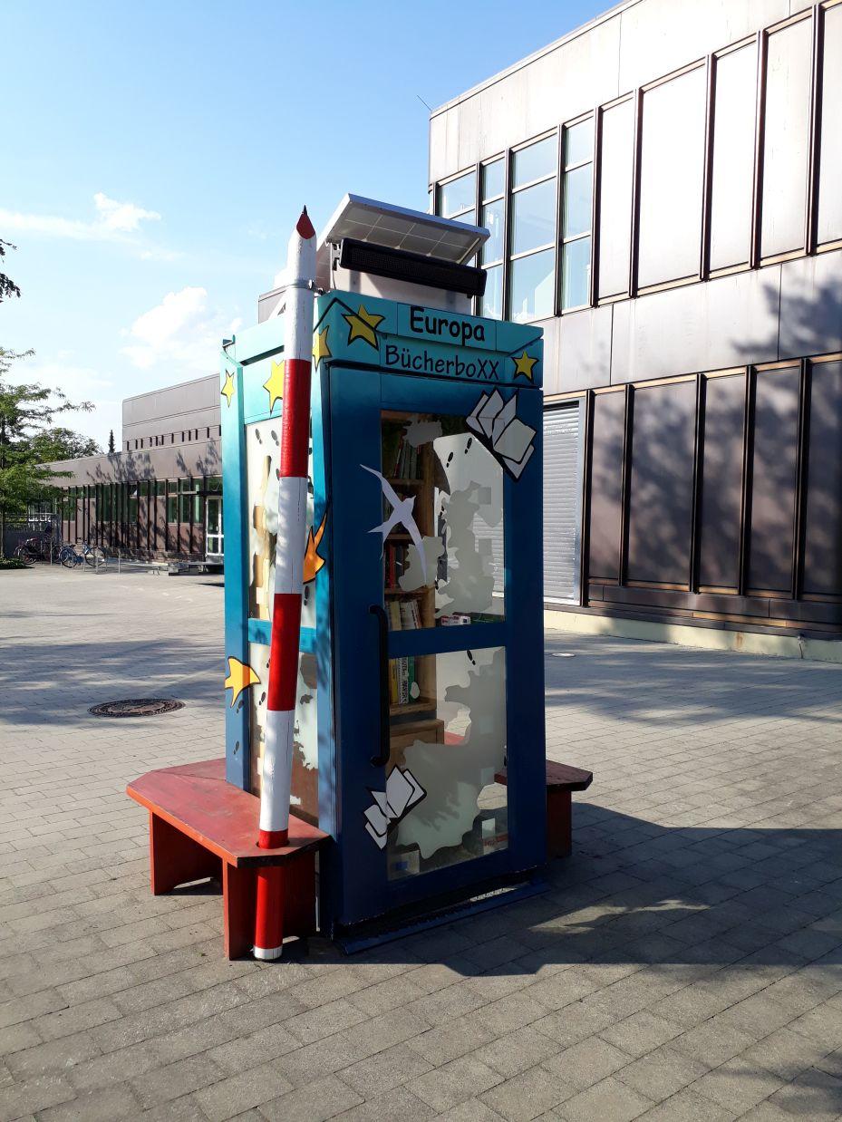 Die Europa BücherboXX an der Freien Universität Berlin