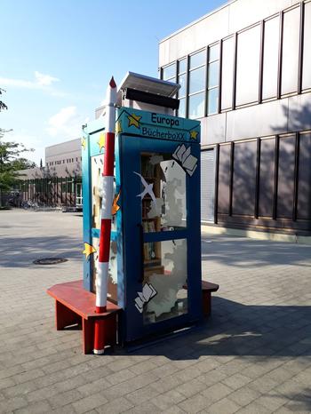 Die Europa BücherboXX an der Freien Universität Berlin