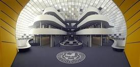 Bild mit Panorama-Aufnahme der neuen Philologischen Bibliothek