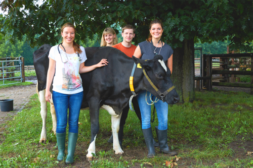 The PerformaNat GmbH by Julia Rosendahl, Katharina Hille and Hannah-Sophie Braun develops and markets feed additives that support the natural metabolism of farm animals and strengthen their immune system.