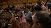 Beim Workshop "Aus die Maus" mit dem GRIPS Theater
