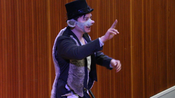 Beim Workshop "Aus die Maus" mit dem GRIPS Theater