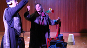 Beim Workshop "Aus die Maus" mit dem GRIPS Theater