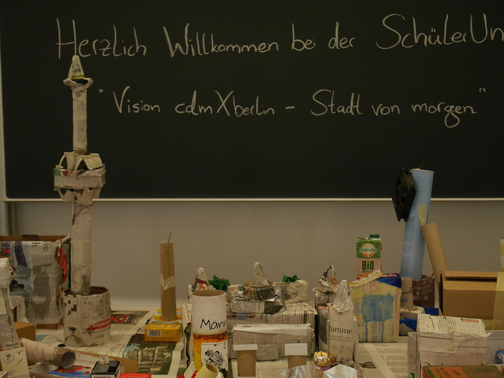 cdmXberlin bei der SchülerUni im September 2018