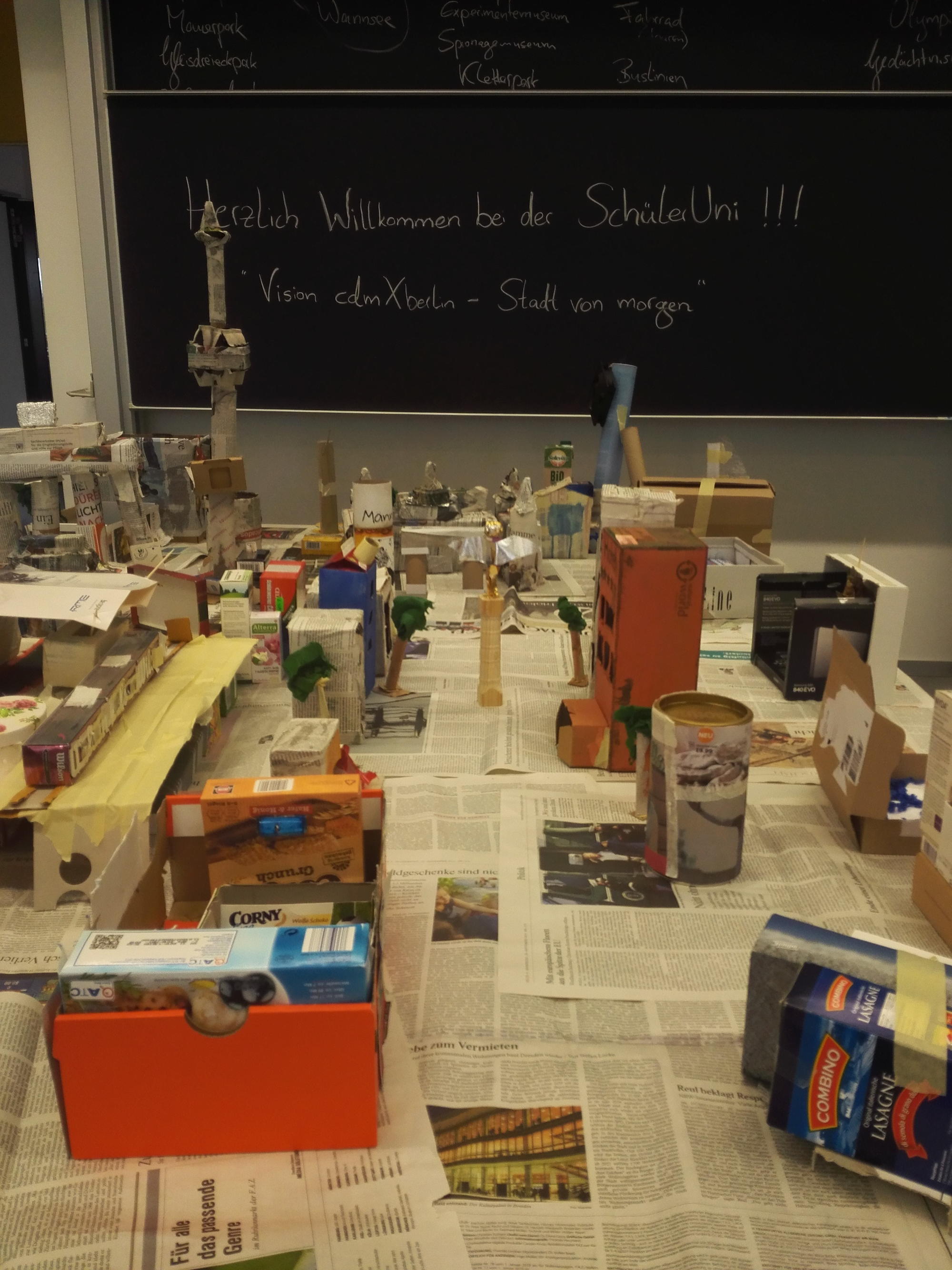 Beim Workshop "Vision cdmXberlin - Wir bauen die Stadt von morgen" am 24. September 2018