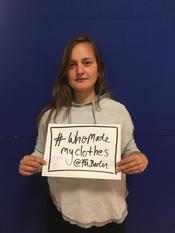 #WhoMadeMyClothes