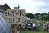 Wegweiser zur Workshop-Wiese