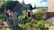 Gartenführung mit Koordinator Nils Wadehn
