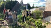 Gartenführung mit Koordinator Nils Wadehn