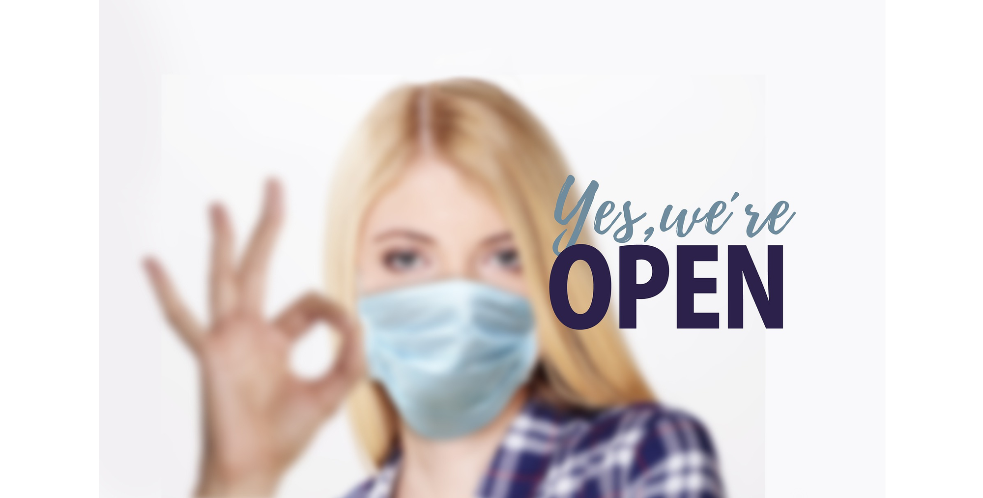 Yes we're Open