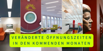 Schließung der Bibliotheken in den kommenden Monaten
