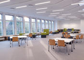 Zentralbibliothek - Coworking-Bereich im 2. Stock