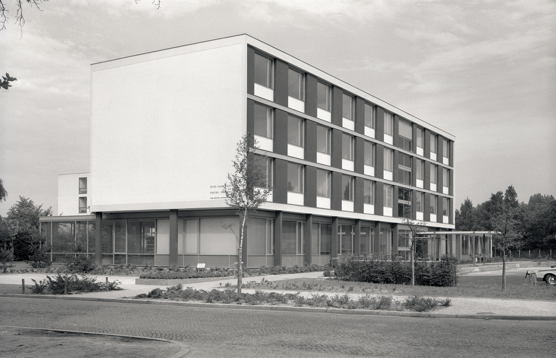 Das neue Gebäude für das Otto-Suhr-Institut (OSI) in der Ihnestr. 21
