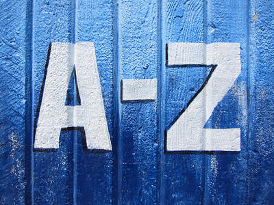 Buchstaben A-Z