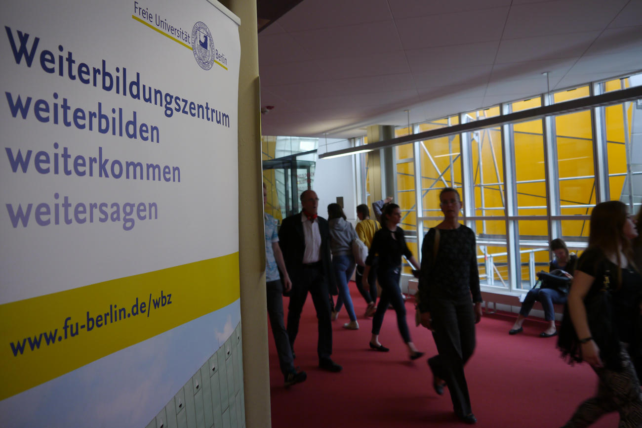 weiterbilden weiterkommen weitersagen