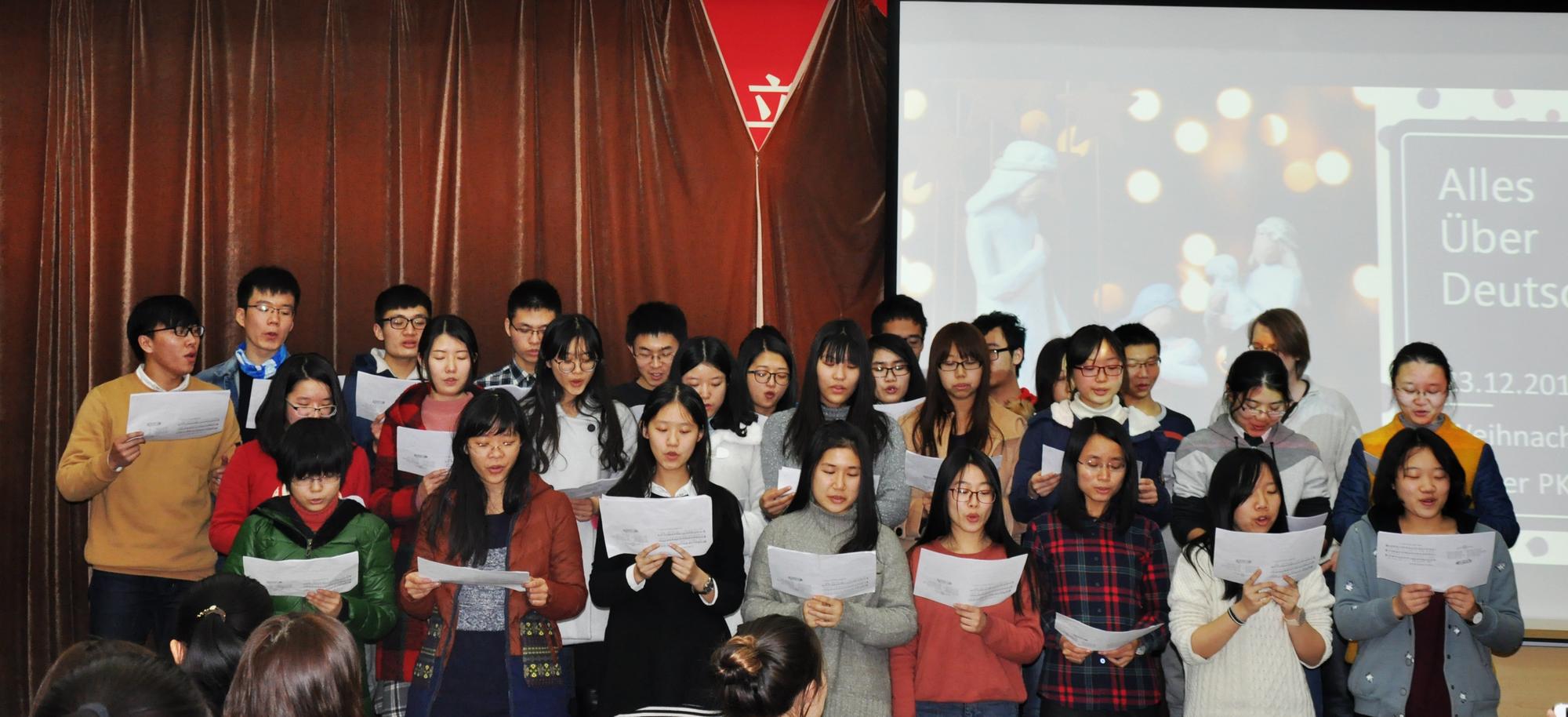 Weihnachtlicher Chorgesang