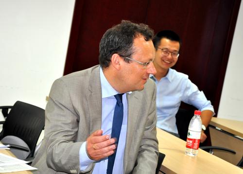 Prof. Dr. Martin Heger (Rechtswissenschaft), der Verantwortliche für die Zusammenarbeit mit dem ZDS Peking an der Humboldt-Universität zu Berlin.