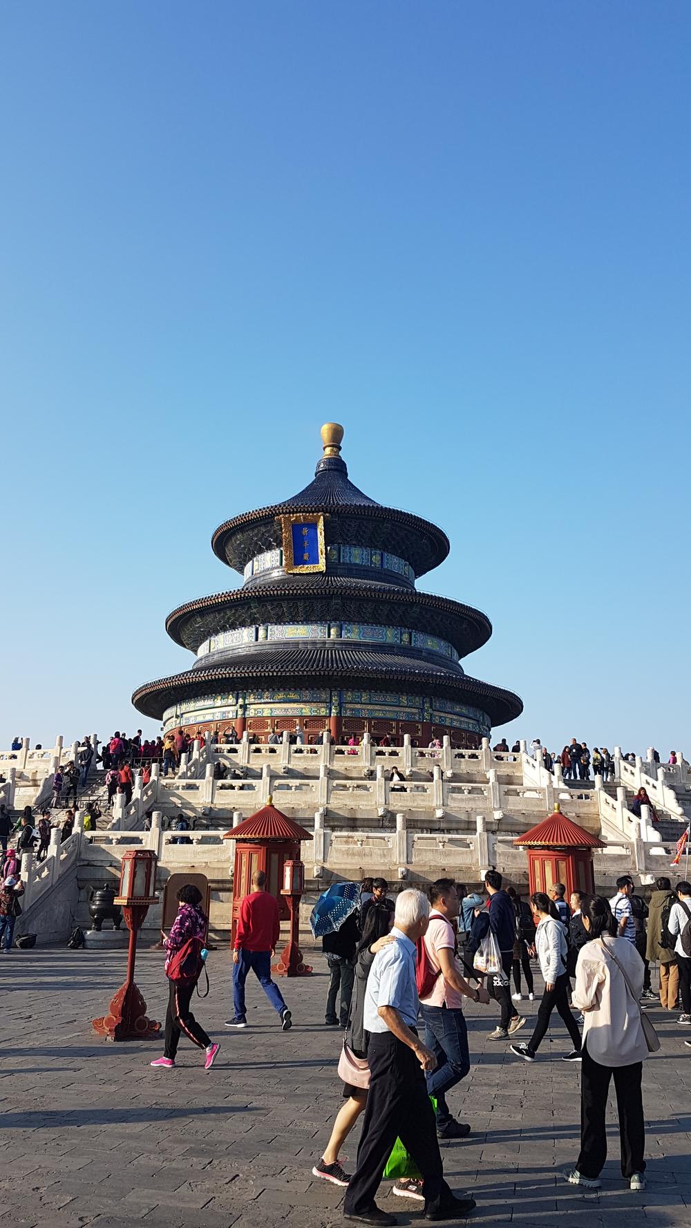 Der Himmelstempel in Peking.