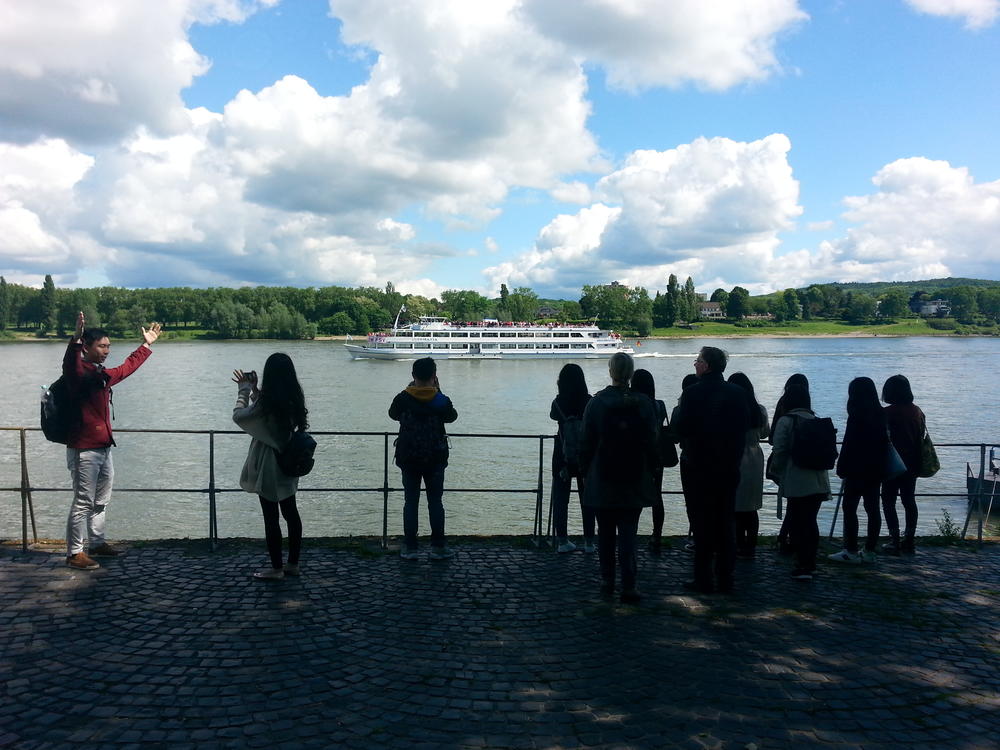 Am letzten Tag der Exkursion endlich gutes Wetter!