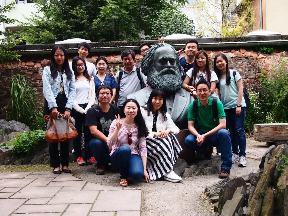 Besuch im Karl-Marx-Haus in Trier.