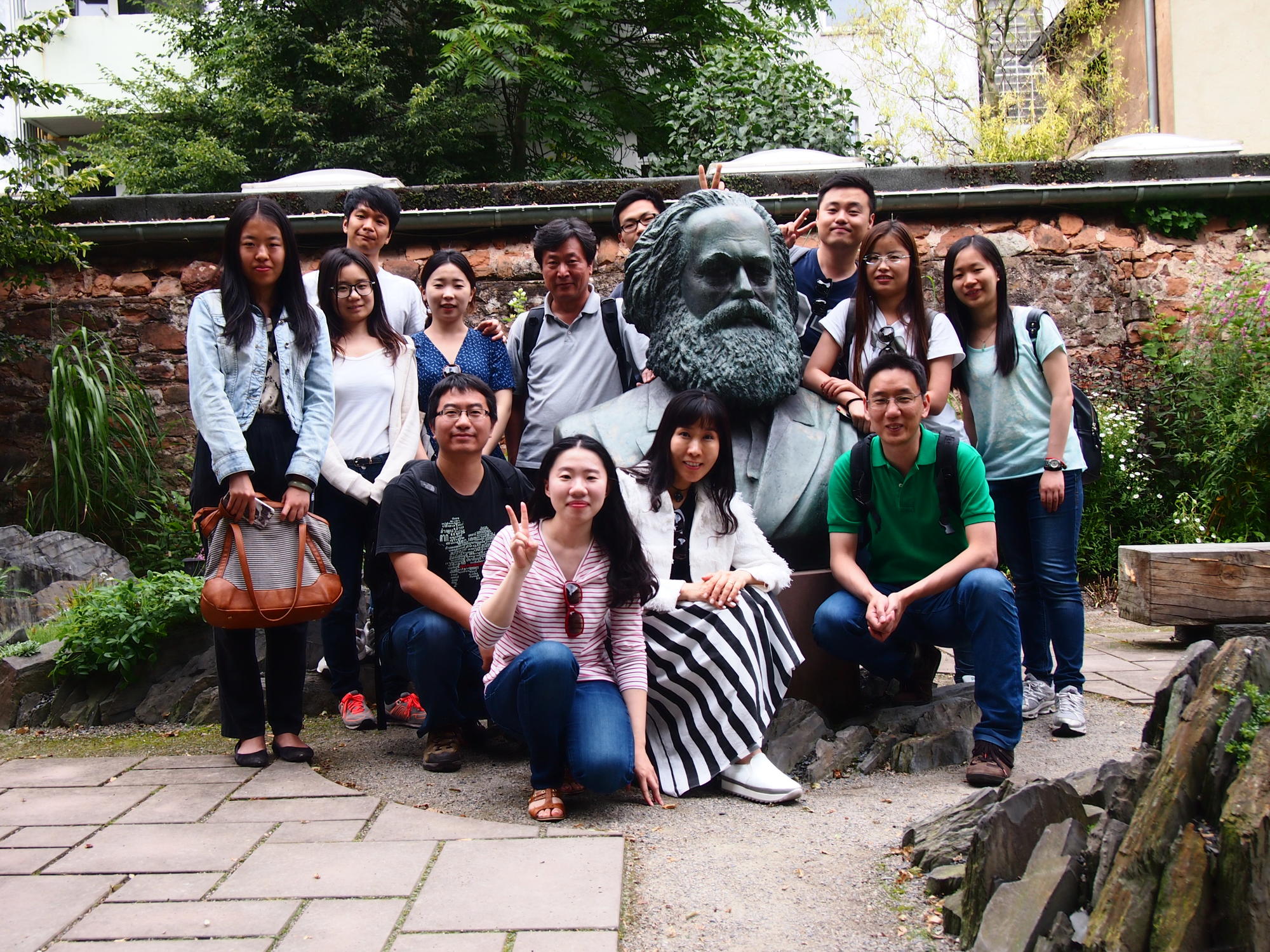 Besuch im Karl-Marx-Haus in Trier.