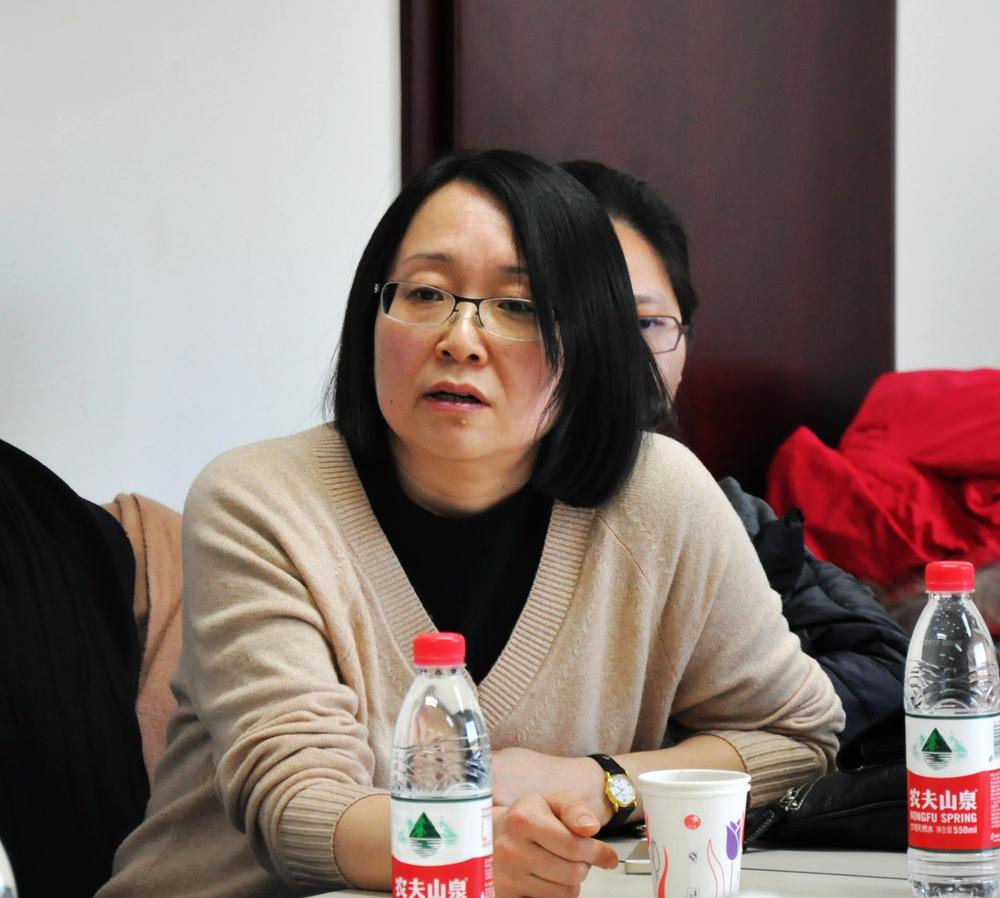 Die Germanistin und Religionswissenschaftlerin Frau Prof. Dr. Gu Yu.