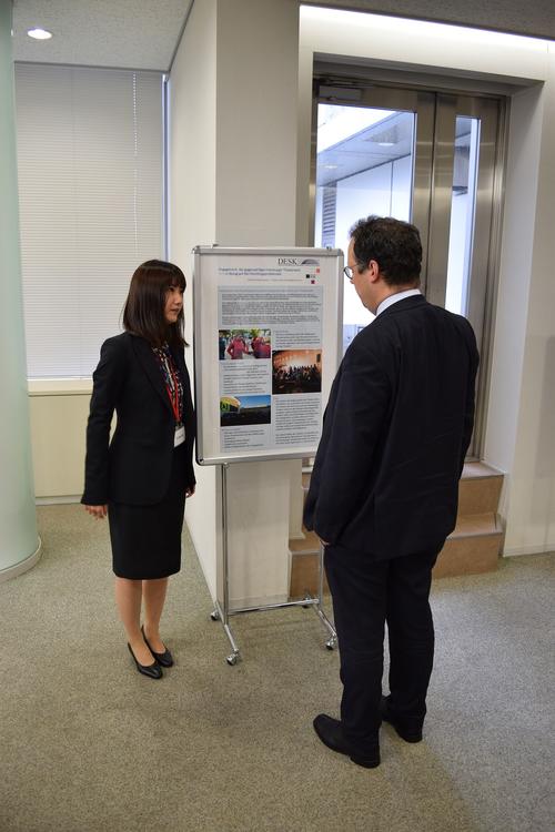 Auch als Poster wurden die Projekte der Doktorandinnen und Doktoranden präsentiert.