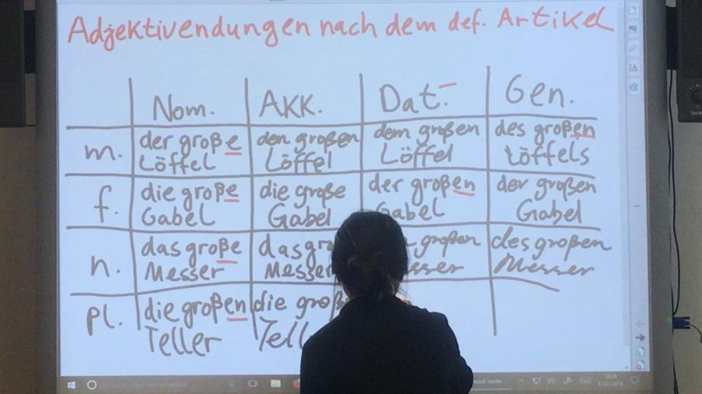 Die jährliche ZDS-Sommerschule an der Humboldt-Universität zu Berlin dient vor allem dem Deutschunterricht.