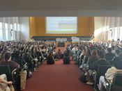 voll besetzter Audimax im HFB