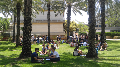 Students on Campus