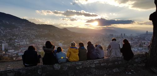 View of University of Sarajevo
