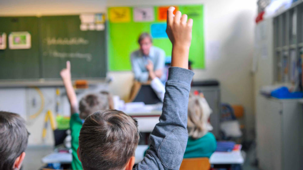 Unterricht in einer Grundschule